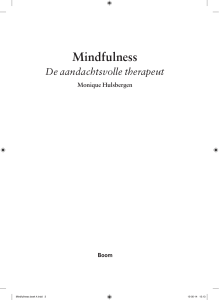 Mindfulness - Boom Psychologie