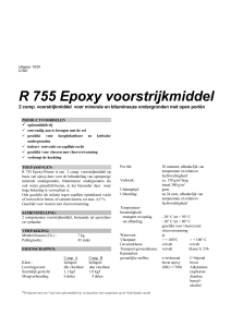 R 755 Epoxy voorstrijkmiddel