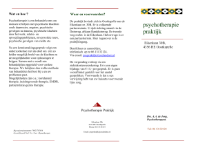 psychotherapie praktijk