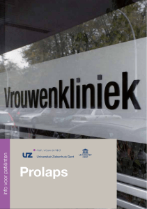 Prolaps - UZ Gent