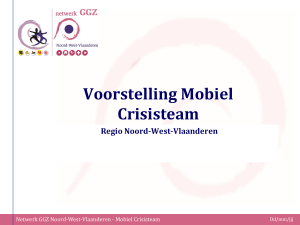 Mobiel Crisisteam - Netwerk GGZ regio Noord-West