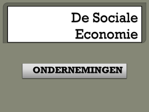 De Sociale Economie