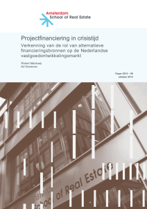 Projectfinanciering in crisistijd