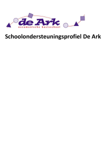 Schoolondersteuningsprofiel - De Ark | Basisschool Amsterdam