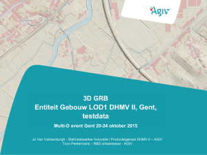 Entiteit Gebouw LOD1 DHMV II, Gent, testdata