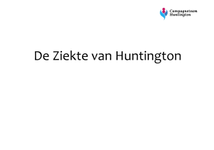 De Ziekte van Huntington - Campagneteam Huntington