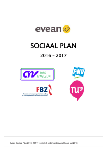 sociaal plan