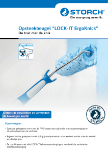 Opsteekbeugel “LOCK-IT ErgoKnick”