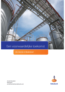 De chemie in Nederland – Een voorwaardelijke toekomst