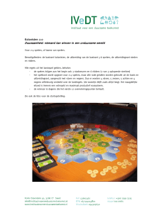 Kolonisten 2.0 spel - Instituut voor een Duurzame Toekomst