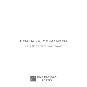 Een Bank, de Mensen - BNP Paribas Fortis