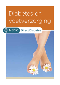 Diabetes en voetverzorging
