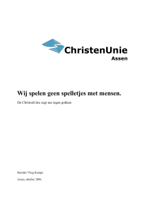 1 - ChristenUnie Assen