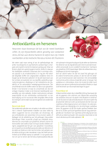 Antioxidantia en hersenen