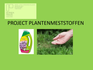 project plantenmeststoffen
