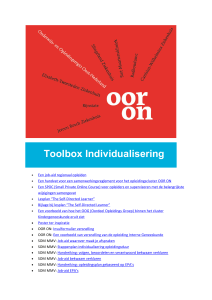 Toolbox Individualisering