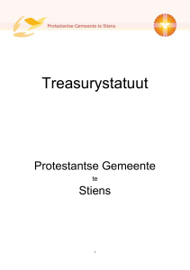 Treasurystatuut