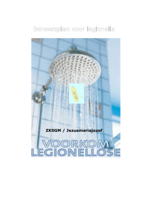 Legionella –Beheersplan