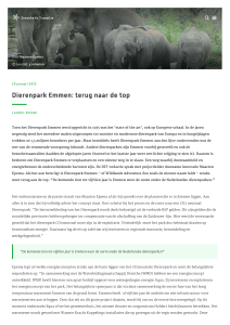 Dierenpark Emmen - Draaijer+Partners
