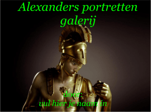 Achilles Ahura Mazda Alexander Boeddha Diogenes Dionysos Eros