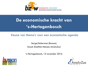 Onderzoeksvoorstel BZW Den Bosch