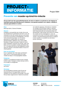 Preventie van moeder-op-kind-hiv-infectie