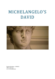 Mogelijke inspiratie voor Michelangelo`s David