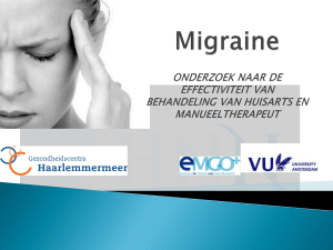 Migraine onderzoek en behandeling