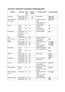 indeling docenten stadiondag 2017