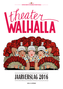 jaarverslag 2016 - Theater Walhalla