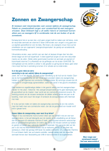 Zwangerschap - Samenwerking Verantwoord Zonnen