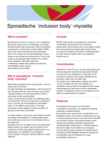 Sporadische ´inclusion body´-myositis