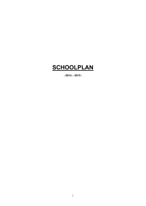 schoolplan - De Savornin Lohman