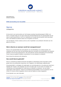 Ikervis, INN-ciclosporin - European Medicines Agency