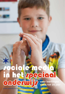 Sociale media in het speciaal onderwijs