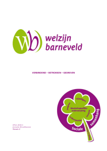 Deel 1: Stichting Welzijn Barneveld als organisatie