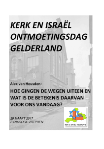 kerk en israël ontmoetingsdag gelderland