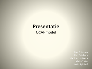 Presentatie Ocai-model - jobvogel.nl
