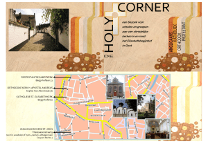Holy Corner - folder groepsbezoeken