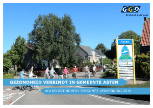 gezondheid verbindt in gemeente asten - GGD Brabant