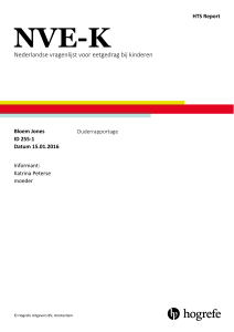 Nederlandse vragenlijst voor eetgedrag bij kinderen