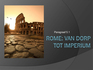 Rome: van dorp tot imperium
