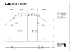 Standaard lichtplan Syngenta Theater