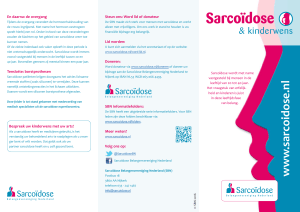 pdf - Sarcoïdose Belangenvereniging Nederland