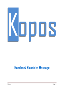 Handboek Klassieke Massage