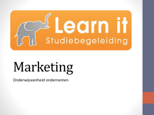 Product - Studiebegeleiding Learn it
