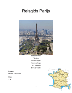 Reisgids Parijs