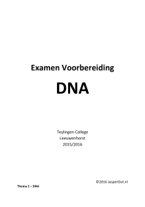 Examen Voorbereiding DNA