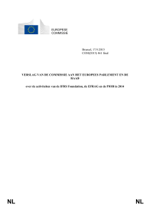 Report from EC to EP and Council on the evaluation of the