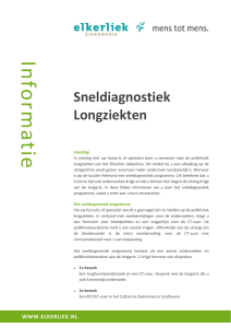 Longziekten sneldiagnostiek